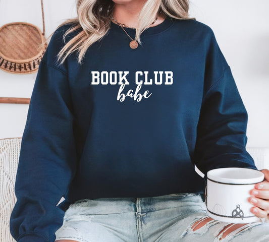 Book Club Babe Crewneck