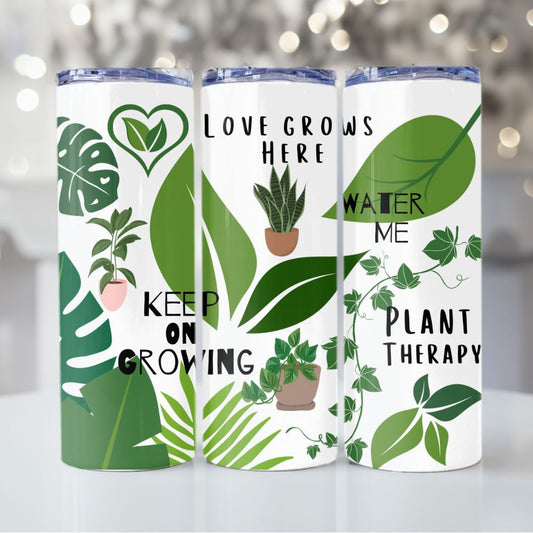 20oz Stainless Steel Insulated Tumbler - Love Grows Here