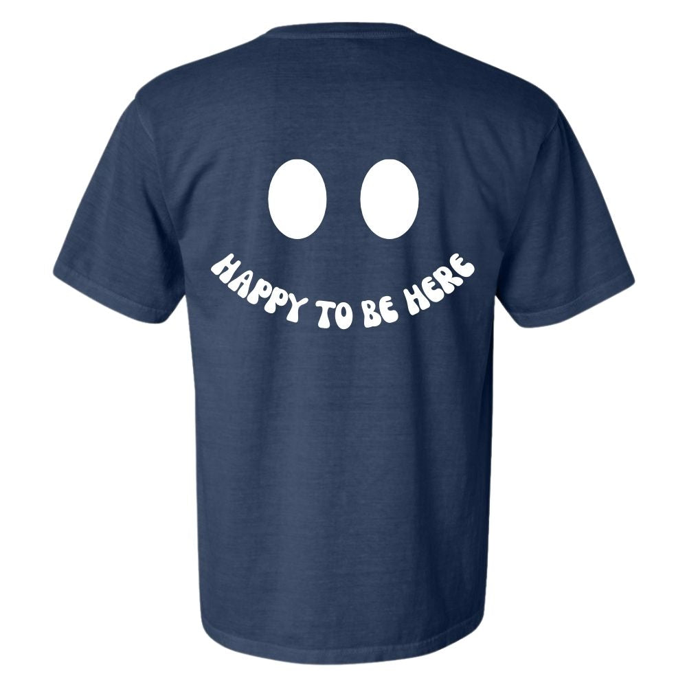 Happy to be Here T-Shirt in Navy